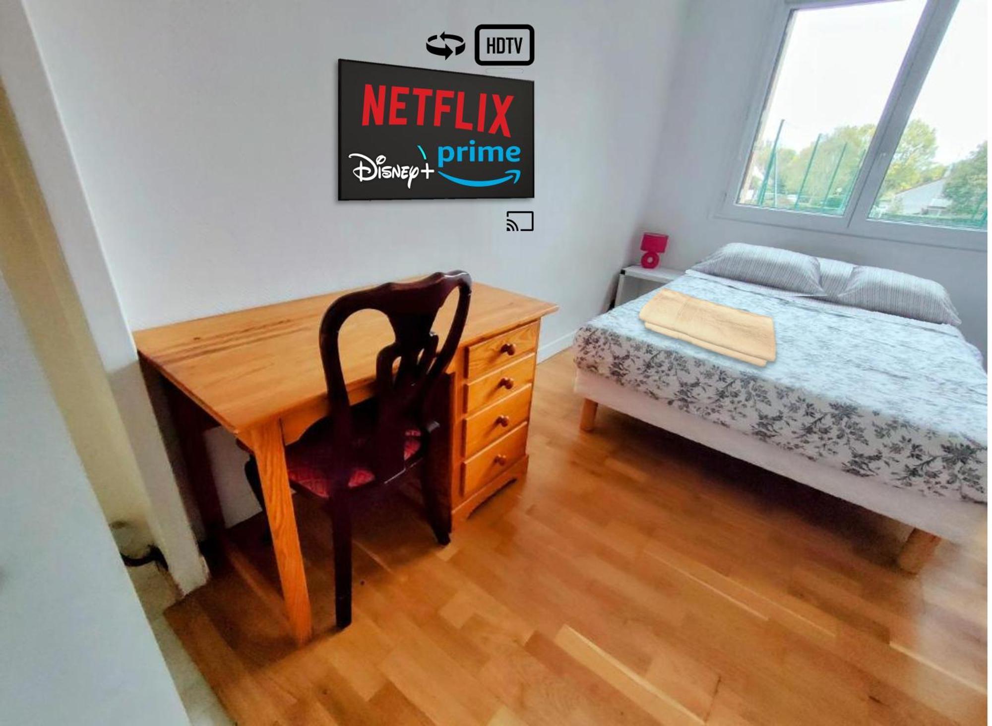 Room & Parking In Shared Appartment With Proprietor L 25 Mins From Paris Gare Du Nord, Cdg Airport & Stade De France Montmagny Экстерьер фото